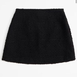 The A&F Scarlett Tweed Mini Skort